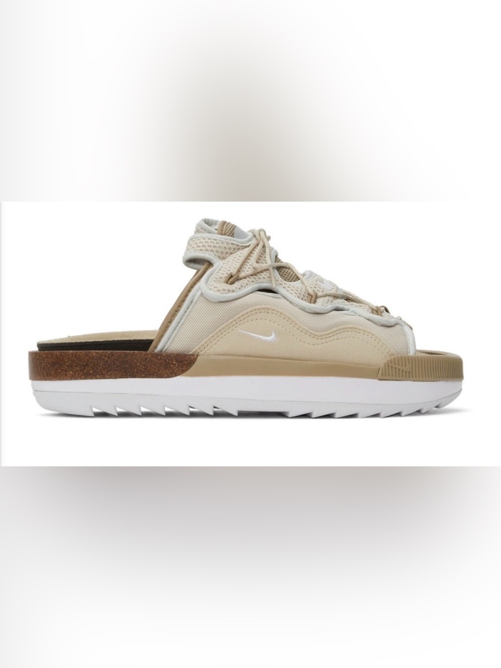 Nike Offline 2.0 Rattan Beige Khaki Tan White CZ0332-201 Slide Sandals